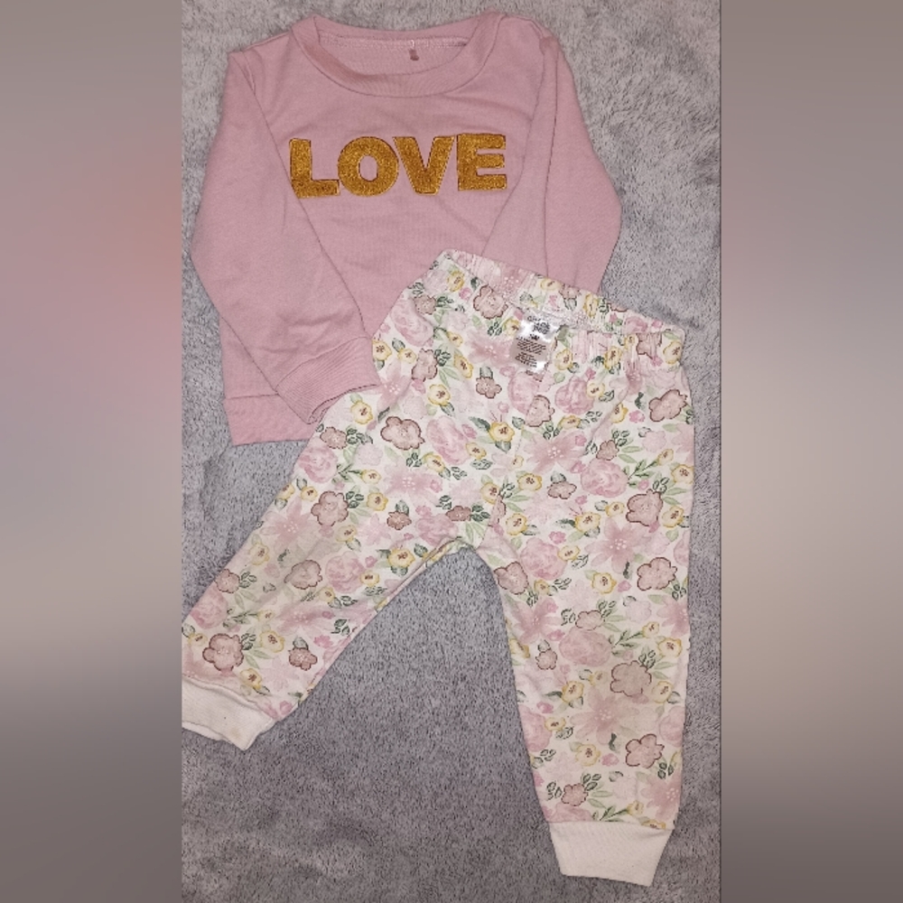 Baby girl- 2 piece outfit
